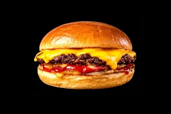 Hamburguesa Con Queso