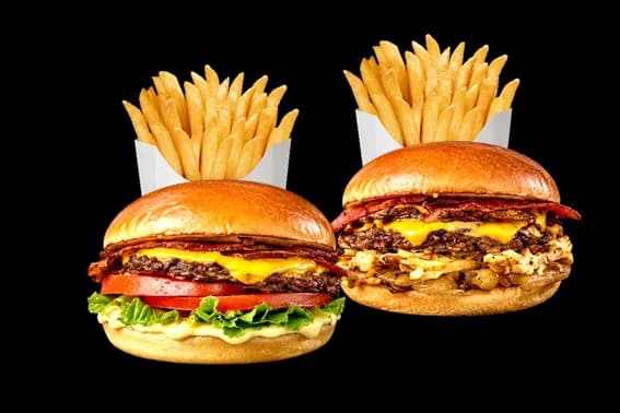 COMBO 1 BACON CHEEP + 1 AMERICANA